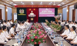 Các học viên tham gia khoá bồi dưỡng. 