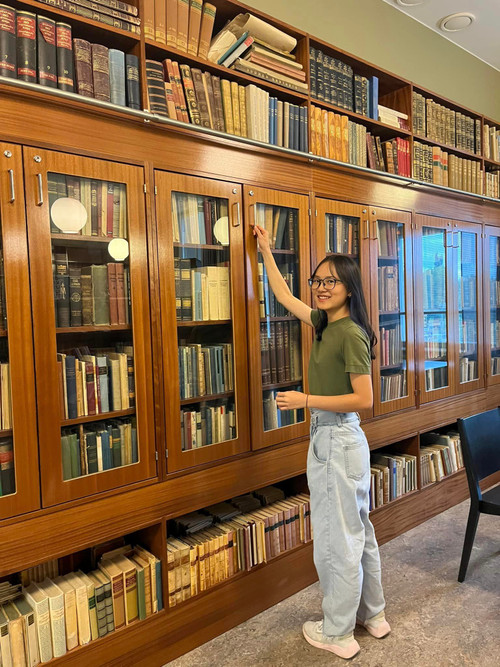 Trần Khánh An đang theo học tại Phần Lan.