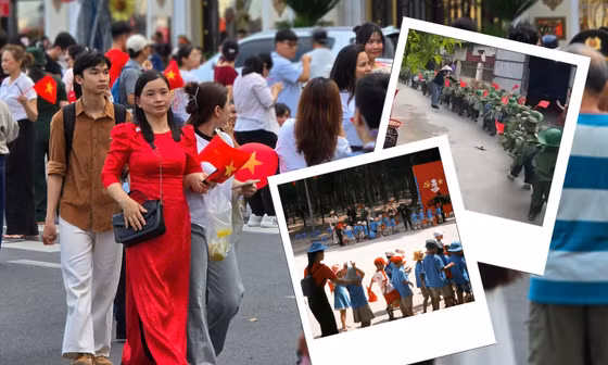 Những khoảnh khắc hòa bình chạm đến trái tim người trẻ trước thềm Đại lễ 30/4