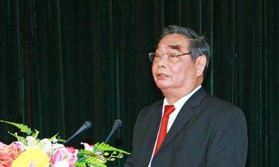 Ðồng chí Lê Hồng Anh phát biểu tại một hội nghị. Ảnh: Doãn Tấn/TTXVN.