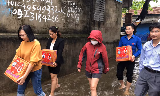Các trường đại học tại Huế, Đà Nẵng đảm bảo đời sống cho sinh viên mùa mưa bão 