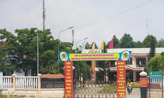 UBND phường Điện Dương.