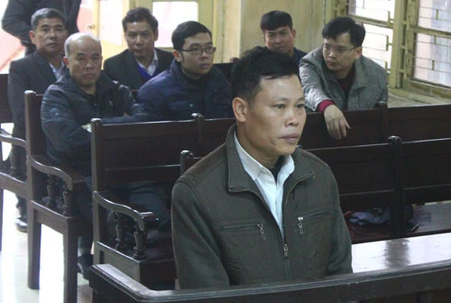 Bị cáo Đặng Thế Vinh tại phiên tòa. Ảnh: Nongnghiep.vn
