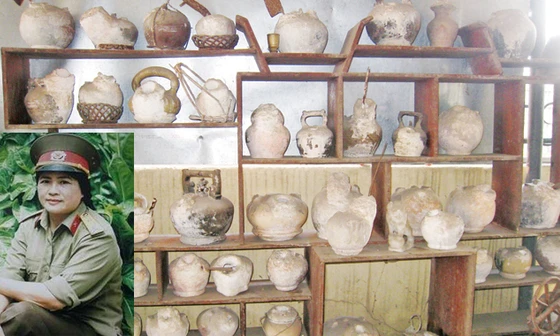 Bộ sưu tập ông bình vôi của Nguyễn Thị Tiến