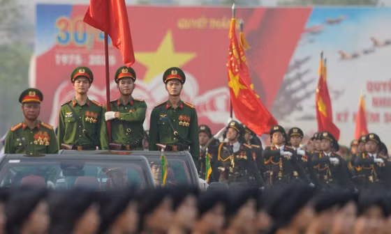 Sẵn sàng cho Lễ diễu binh kỷ niệm 50 năm Ngày Giải phóng miền Nam