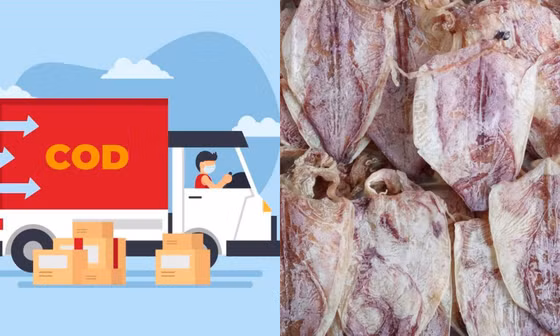 Đặt ship COD mực khô qua mạng, người đàn ông ở Hà Nội bị lừa hơn 100 triệu
