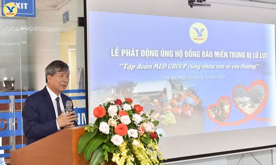 GS Nguyễn Anh Trí chia chính thức kêu gọi CBNV tập đoàn chung tay quyên góp ủng hộ đồng bào miền Trung
