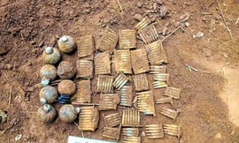 Quảng Trị: Xử lý an toàn hàng trăm vật liệu nổ còn khả năng gây sát thương cao