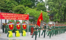Truy điệu, an táng 12 hài cốt liệt sĩ tại Nghĩa trang Quốc gia Đường 9
