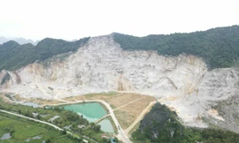 Doanh nghiệp khai thác trái phép 4,4 triệu tấn đá vôi bị đề nghị truy thu hơn 6 tỷ đồng 