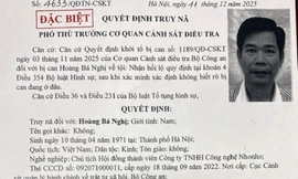 Truy nã đặc biệt một Chủ tịch công ty liên quan vụ án đưa, nhận hối lộ