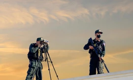 Cận cảnh 'xạ thủ' tập luyện bảo vệ an toàn Quốc khánh 2/9