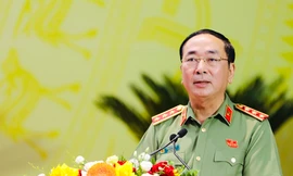 Thứ trưởng Bộ Công an Trần Quốc Tỏ dự Đại hội đại biểu Đảng bộ Công an tỉnh Ninh Bình