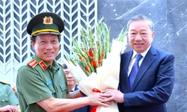 Tổng Bí thư Tô Lâm gặp mặt điển hình tiên tiến CAND dự Đại hội Thi đua ‘Vì an ninh Tổ quốc’