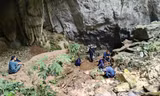 Tìm thấy hài cốt liệt sĩ trong hang Chia trên đất bạn Lào