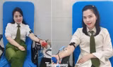 Nghĩa cử nhân văn ở 'Ngân hàng máu sống' Công an tỉnh Nghệ An