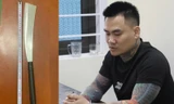 Tạm giữ hình sự đối tượng cầm dao xông vào quán cà phê chém người