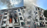 Cháy căn hộ chung cư 