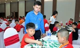 Hơn 560 kỳ thủ nhí tranh tài Giải Cờ vua Thiếu niên nhi đồng Nghệ An