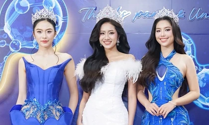 Top 3 Hoa hậu Việt Nam 2024 lộng lẫy như công chúa đại dương tại sự kiện 