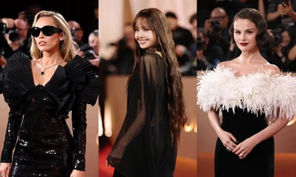 Thảm đỏ Quả Cầu Vàng 2026: Lisa mặc đồ xuyên thấu, lần đầu đảm nhận vai trò mới