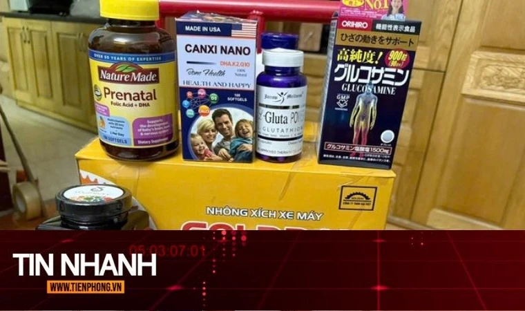 TIN NHANH: Hé lộ thủ đoạn tinh vi trong đường dây thuốc giả, thực phẩm chức năng hàng trăm tỉ đồng