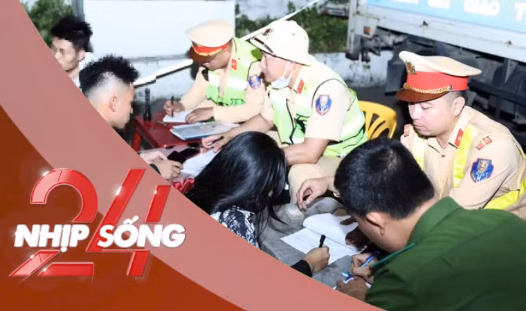 NHỊP SỐNG 24: Cục CSGT nói gì về thông tin 'tăng mức xử phạt vi phạm giao thông'?