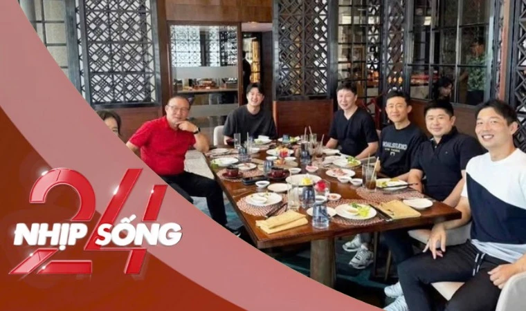 NHỊP SỐNG 24: Hình ảnh gây chú ý của HLV Park Hang-seo và HLV Kim Sang-sik