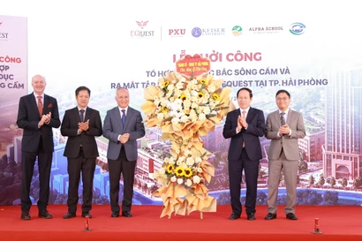 Khởi công tổ hợp Giáo dục quy mô 20.000 học sinh, sinh viên tại Hải Phòng