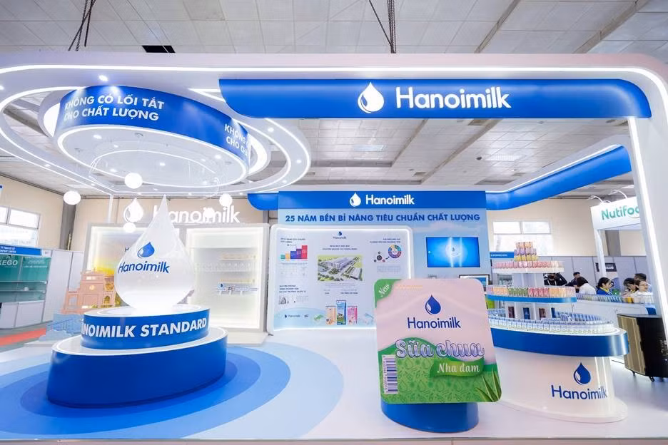 Hanoimilk gây ấn tượng tại triển lãm Quốc tế Ngành Sữa 2026