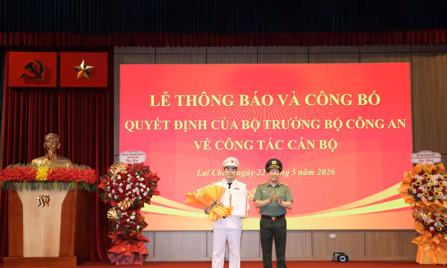 Lai Châu có tân Giám đốc Công an tỉnh