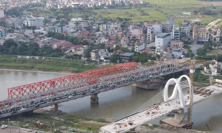 Hai cây cầu nghìn tỷ sắp thay đổi diện mạo sông Đuống