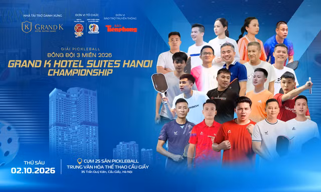 Giải đấu Pickleball đồng đội quy mô lớn
