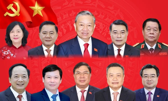 Phân công 10 Ủy viên Bộ Chính trị tham gia Ban Bí thư khóa XIV