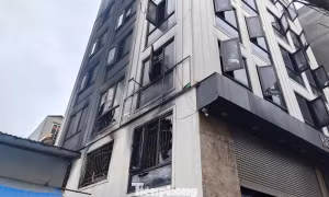 Kỹ năng sinh tồn của nàng dâu và 3 cháu bé trong căn nhà bị cháy trên đường Lĩnh Nam