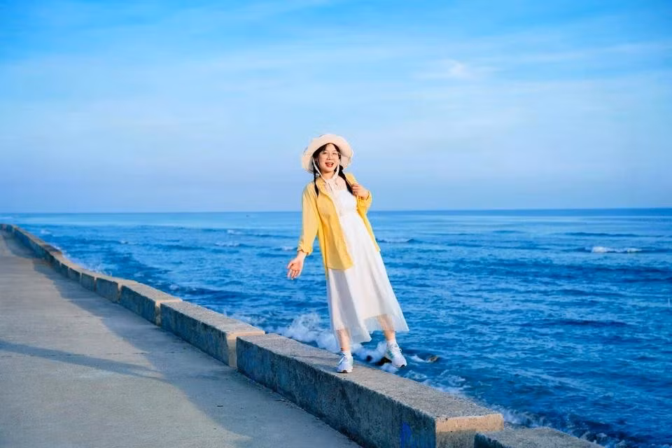 Tôi đến Đảo Bé Lý Sơn ngày 2/6.