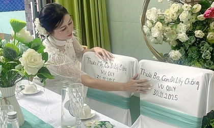 Cô dâu Đồng Tháp chia sẻ xúc động về 2 chiếc ghế trống trong lễ đính hôn