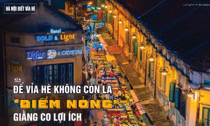 Để vỉa hè Hà Nội không còn là 'điểm nóng' giằng co lợi ích