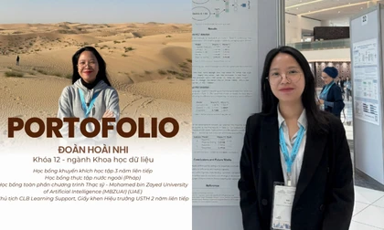 Rẽ hướng sang UAE, nữ sinh USTH giành học bổng toàn phần tại 'đại học AI' đầu tiên trên thế giới