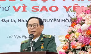 Điều đặc biệt trong hai cuốn sách của đại tá Nguyễn Hòa Văn