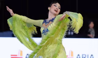 Học trò kiện tướng dancesport Hồng Việt - Thu Trang tạo dấu mốc chưa từng có
