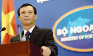 Ông Lương Thanh Nghị khi làm Người phát ngôn Bộ Ngoại giao Việt Nam