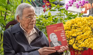 Cụ Trần Cao Minh, nguyên Chủ tịch UBND tỉnh Quảng Ngãi, với hồi ức về cố Thủ tướng Phạm Văn Đồng. Ảnh: Lê Văn Chương