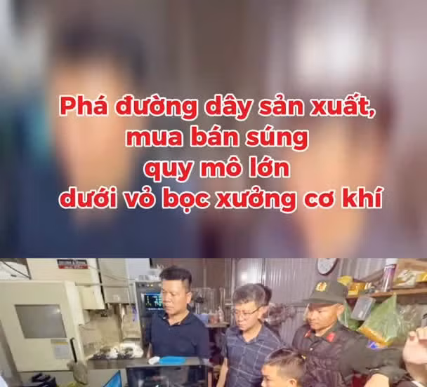 TP NOW: Phá đường dây sản xuất vũ khí quân dụng, trái phép quy mô lớn