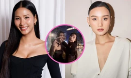 Hoàng Thùy - Lê Thúy "gương vỡ lại lành", dành hẳn nửa tiếng cùng nhau làm 1 điều