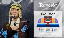 Sơ đồ, giá vé concert Baekhyun tại Hà Nội: Dự đoán "sứt đầu mẻ trán" vì giá phải chăng
