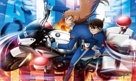 Conan Movie 29 tung teaser đầu tiên, “Nữ thần gió” Chihaya trở lại đường đua