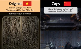 Đoàn phim Thủy Long Ngâm vướng nghi vấn "sao chép" hình ảnh Bảo vật quốc gia Việt Nam