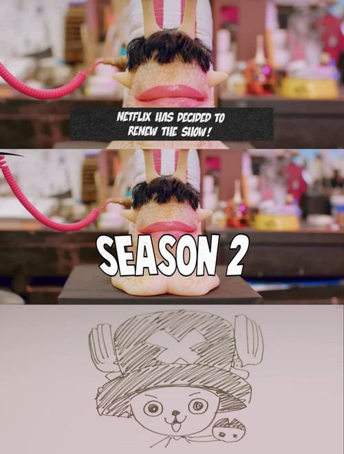 Tạo hình Tony Tony Chopper bản live-action khiến nhiều khán giả tò mò. Tạo hình Tony Tony Chopper bản live-action khiến nhiều khán giả tò mò.