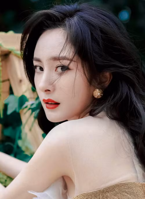 Dương Mịch bị chê tham vọng sự nghiệp, bỏ bê con cái. Ảnh: Weibo.